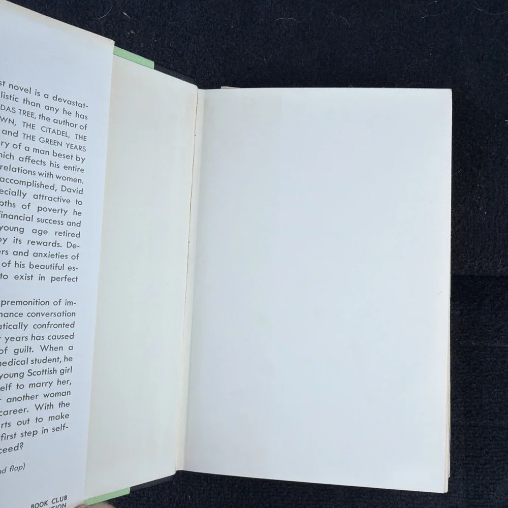 THE JUDAS‎ TREE by A.J. Cronin - 1961 Little, Brown and Company - BCE, HC/DJ